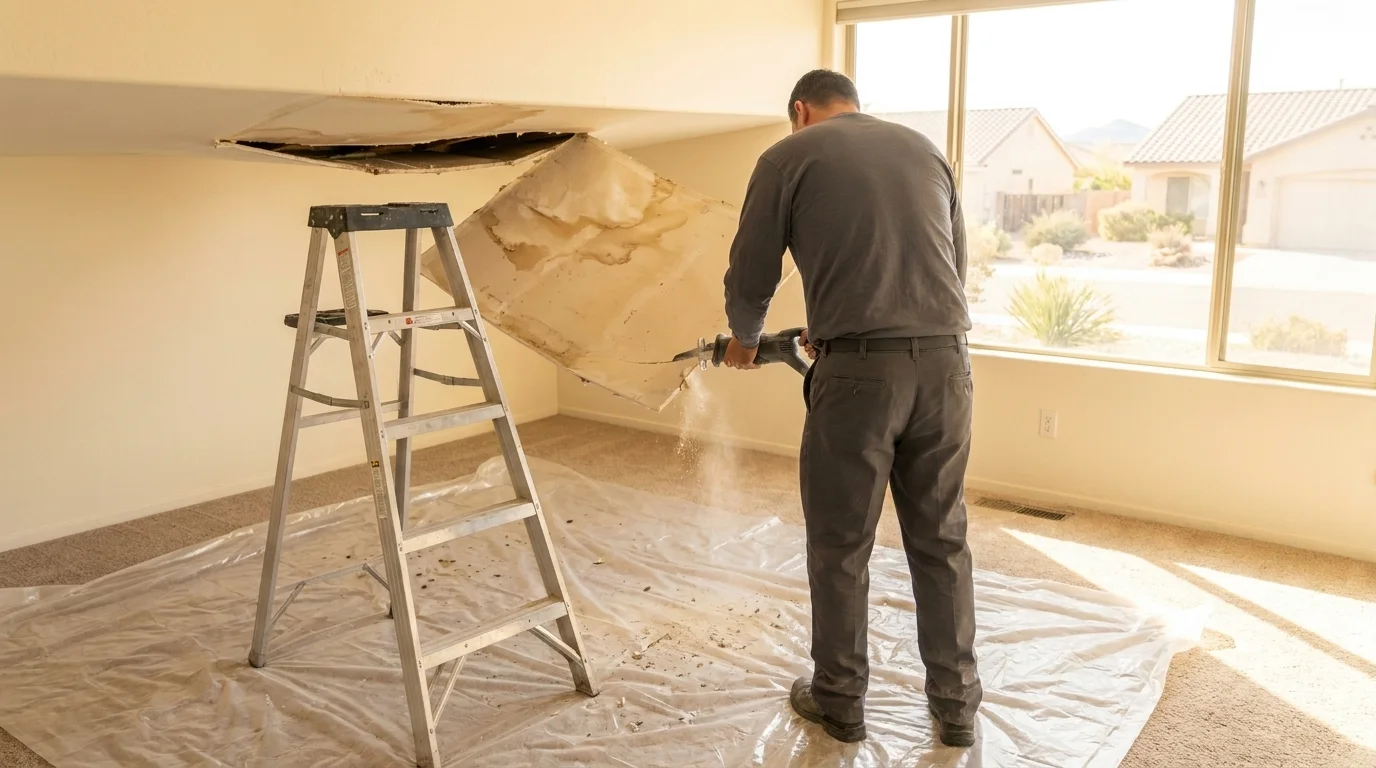 24/7 Emergency Ceiling Water Damage Repair in Henderson